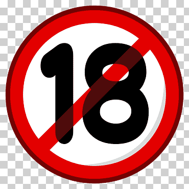 Apenas para maiores de 18
